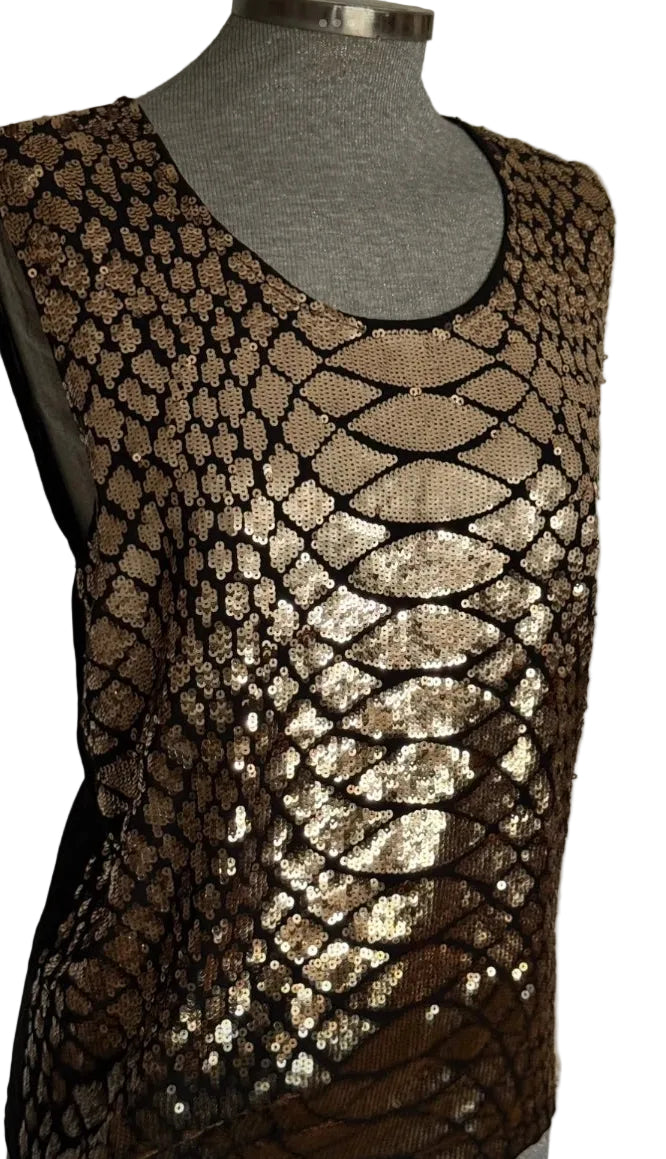 Top lentejuelas Marciano by Guess • Talla M