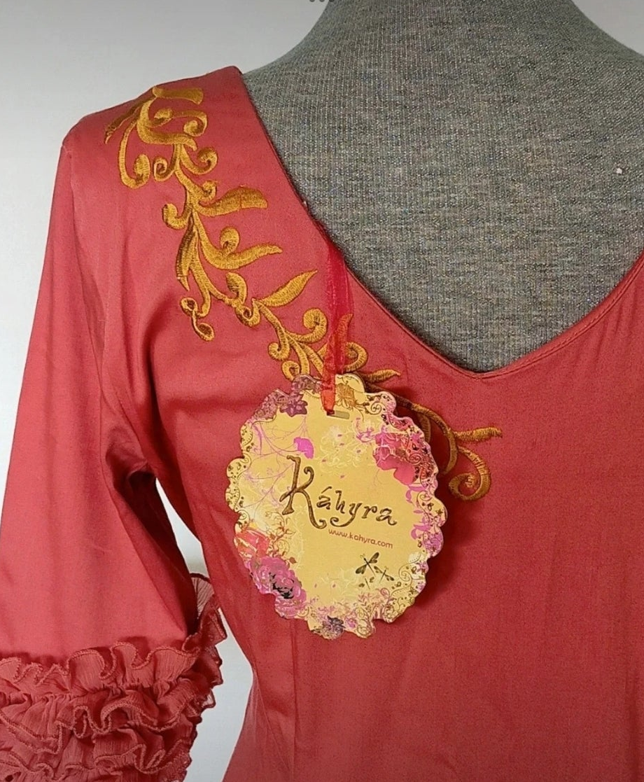 Vestido bordado Kahyra • Talla L