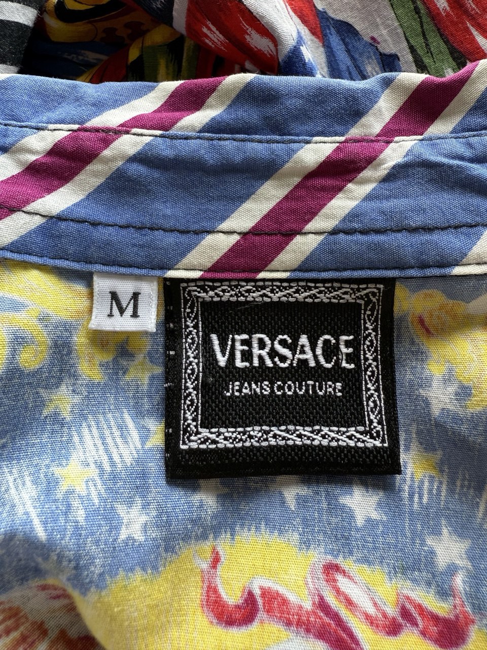 Camisa vintage barroco Versace Jeans Couture • Talla M