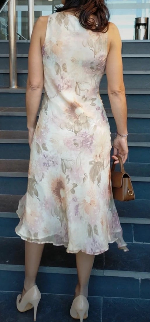 Vestido seda Roberto Verino • Talla S
