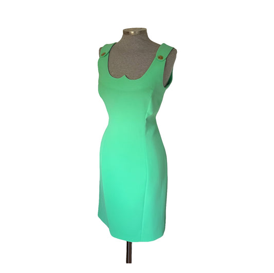 Vestido vintage menta • Talla L