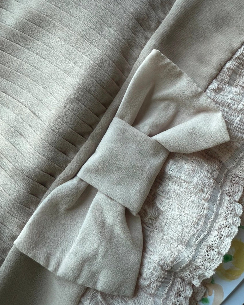 - Vestido plisado Rinascimento • Talla L