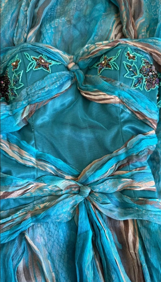 - Vestido seda Drangonfly • Talla S