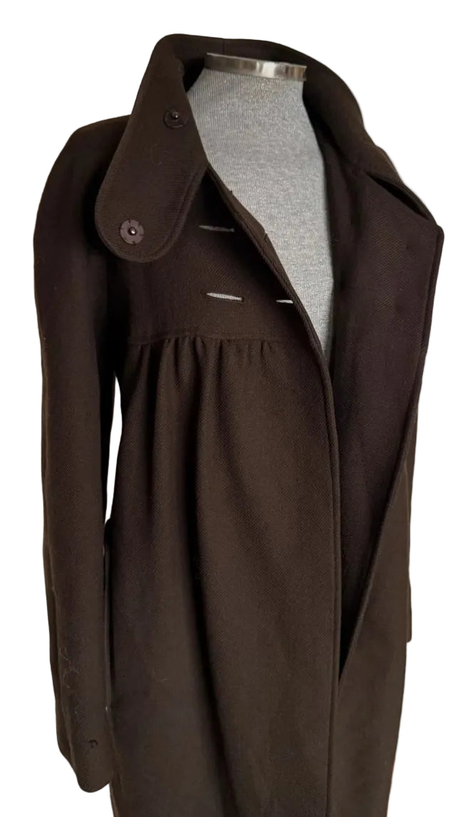 Abrigo lana con cinturón Hoss Intropia • Talla XL/XXL