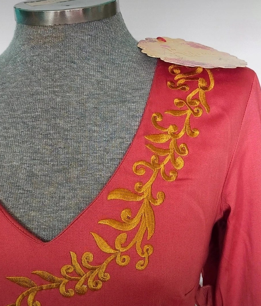 Vestido bordado Kahyra • Talla L