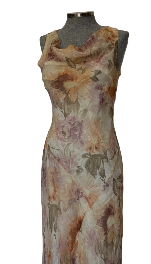 Vestido seda Roberto Verino • Talla S