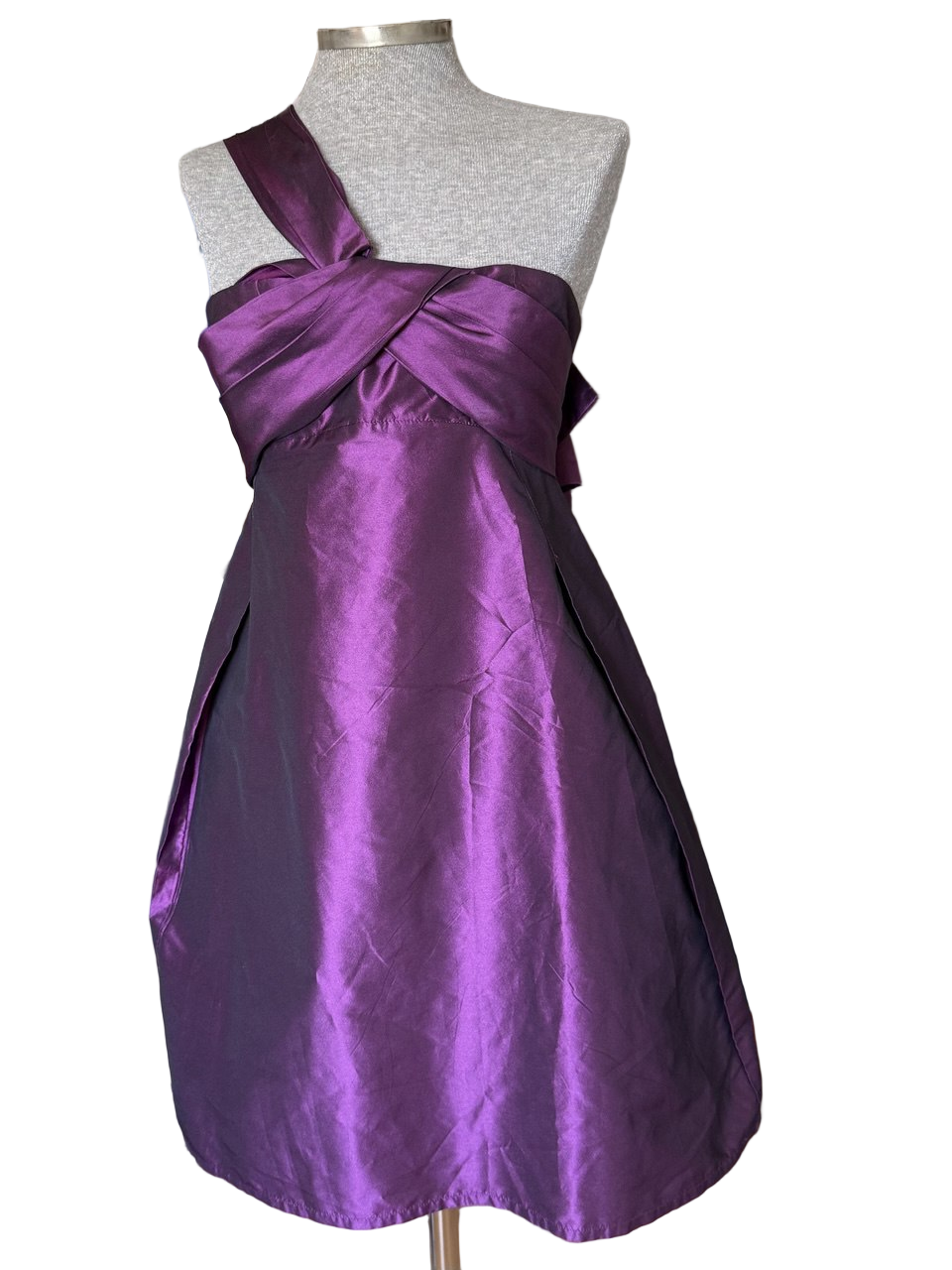 Vestido purpura Adolfo Domínguez • Talla L