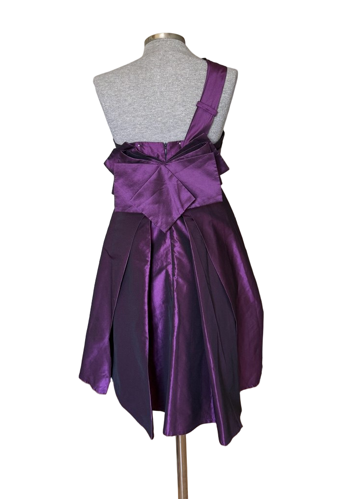 Vestido purpura Adolfo Domínguez • Talla L