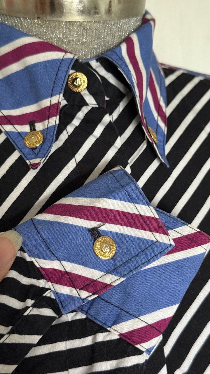 Camisa vintage barroco Versace Jeans Couture • Talla M