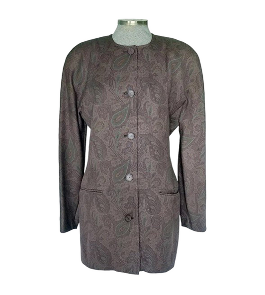 Chaqueta vintage lana Loewe • Talla XL