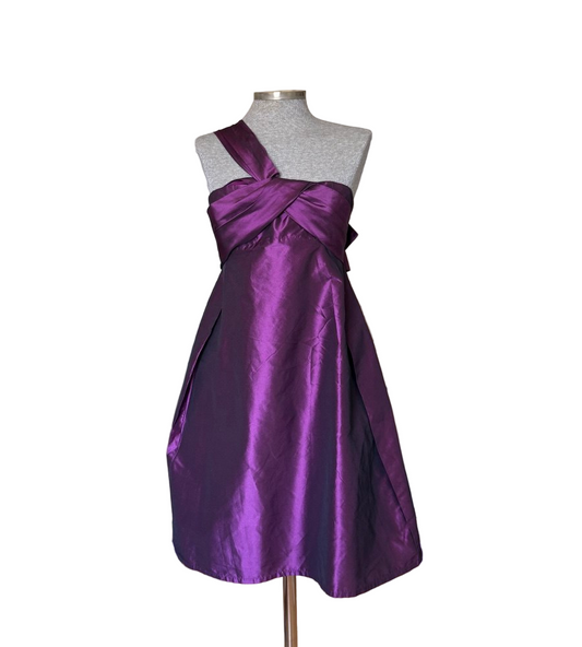 Vestido purpura Adolfo Domínguez • Talla L