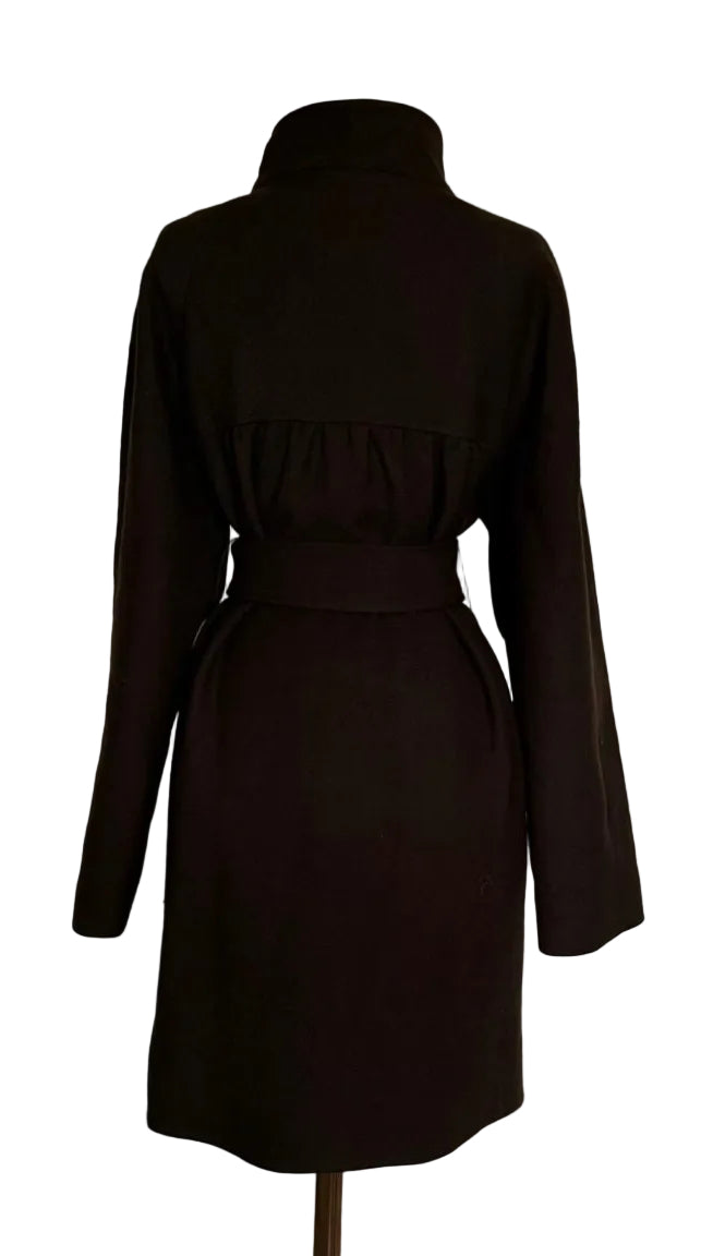 Abrigo lana con cinturón Hoss Intropia • Talla XL/XXL