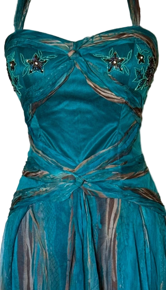 - Vestido seda Drangonfly • Talla S