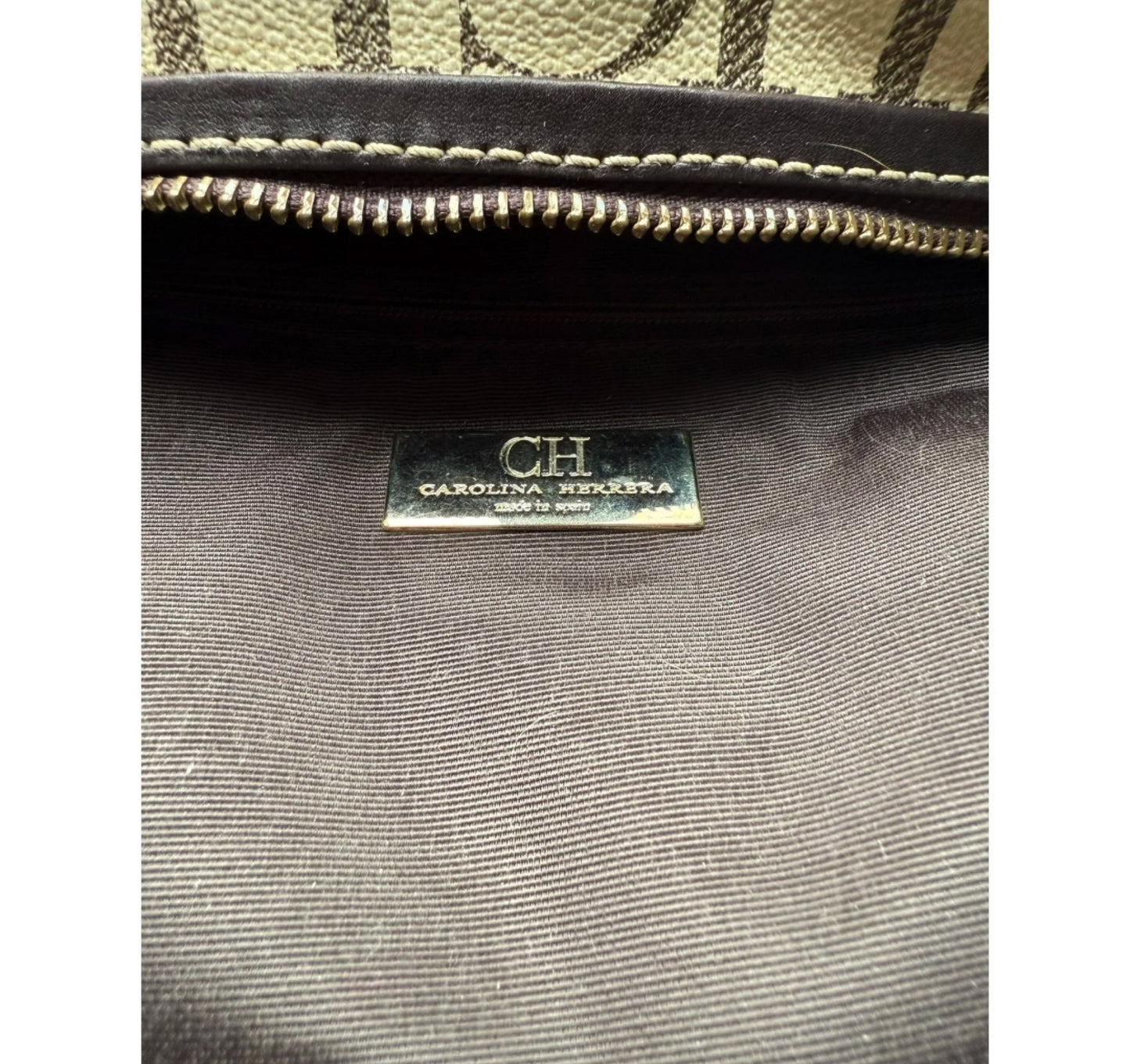 Bolso bandolera cuero Carolina Herrera