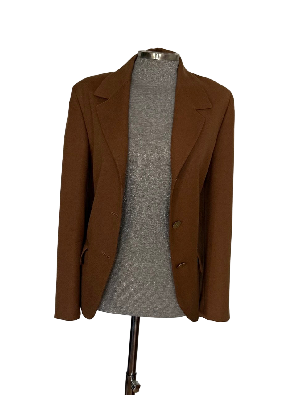 Americana Burberrys lana merino camel • Talla XXL